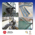 outdoor prefab steel escape stairs